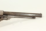 CIVIL WAR Antique Eli WHITNEY NAVY .36 Revolver Solid Frame Revolver of Fordyce Beals Lineage - 19 of 19