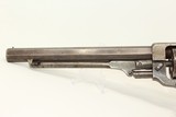 CIVIL WAR Antique Eli WHITNEY NAVY .36 Revolver Solid Frame Revolver of Fordyce Beals Lineage - 4 of 19