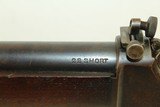 US .22 TRAINER WINCHESTER 1885 Low Wall WINDER Scarce Rifle with US Ordnance Flaming Bomb! - 9 of 25
