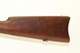 US .22 TRAINER WINCHESTER 1885 Low Wall WINDER Scarce Rifle with US Ordnance Flaming Bomb! - 3 of 25