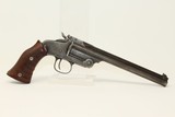 RARE S&W Model of 1891 .22 LR SINGLE SHOT Pistol
1 of 862 Top Break S&W First Model Target Pistol - 16 of 19