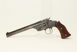 RARE S&W Model of 1891 .22 LR SINGLE SHOT Pistol
1 of 862 Top Break S&W First Model Target Pistol - 1 of 19