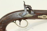 ENGRAVED Antique DERINGER Marked Pocket PISTOL Famous Pocket Pistol From the Mid-1800s - 3 of 15