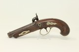 ENGRAVED Antique DERINGER Marked Pocket PISTOL Famous Pocket Pistol From the Mid-1800s - 12 of 15