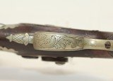 CASED & Engraved WURFFLEIN Made DERINGER Pistol German American Immigrant Gunmaker from Philadelphia - 16 of 19