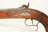 HESSIAN Antique TARGET Pistol by G&W PISTOR Beautifully Made GERMAN Muzzle Loading Pistol - 17 of 18