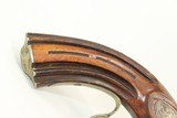 HESSIAN Antique TARGET Pistol by G&W PISTOR Beautifully Made GERMAN Muzzle Loading Pistol - 2 of 18