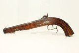 HESSIAN Antique TARGET Pistol by G&W PISTOR Beautifully Made GERMAN Muzzle Loading Pistol - 15 of 18