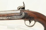 Antique R. JOHNSON 1836 Percussion DRAGOON PistolMEXICAN-AMERICAN WAR Conversion Pistol, Dated 1836 - 16 of 17