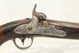 Antique R. JOHNSON 1836 Percussion DRAGOON PistolMEXICAN-AMERICAN WAR Conversion Pistol, Dated 1836 - 3 of 17