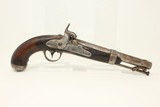 Antique R. JOHNSON 1836 Percussion DRAGOON PistolMEXICAN-AMERICAN WAR Conversion Pistol, Dated 1836 - 1 of 17