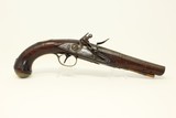 REVOLUTIONARY Era BRITISH BARBAR Flintlock Pistol Made Circa the Late-18th Century - 1 of 17