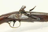 REVOLUTIONARY Era BRITISH BARBAR Flintlock Pistol Made Circa the Late-18th Century - 3 of 17