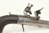 ENGLISH Antique J. CLAY FLINTLOCK Pocket Pistol Early 19th Century Conceal Carry Gun - 15 of 16