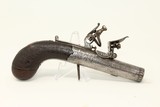 ENGLISH Antique J. CLAY FLINTLOCK Pocket Pistol Early 19th Century Conceal Carry Gun - 13 of 16