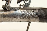 ENGLISH Antique J. CLAY FLINTLOCK Pocket Pistol Early 19th Century Conceal Carry Gun - 5 of 16