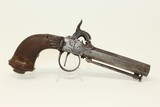 BRACE of Antique Engraved .50 Cal. EUROPEAN Pistols HANDSOME Mid-19th Century Defensive Guns - 22 of 25
