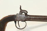 BREECH Load BELGIAN Antique POCKET PISTOL Mid-19th Century HIDEOUT Carry Gun in .50 - 14 of 16