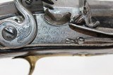 REVOLUTIONARY WAR Period LABORDE Flintlock Pistol
Circa 1760 Pistol by Laborde a Paris - 5 of 15