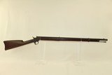 RARE REMINGTON Rolling Block w M1867 Pistol Action 1 of 1000; Military CADET RIFLE w/ NAVY INSPECTION MARKINGS - 17 of 21