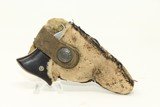 Circa 1870s REMINGTON Vest DERINGER .22 Pistol With Tiny Homemade Holster! - 15 of 15