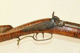 PITTSBURGH Antique .40 Caliber Heavy LONG RIFLE Made Circa the 1860s with “Whitmore, Wolff, Duff & Co.” Lock - 4 of 23