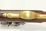 VIRGINIA Marked American FLINTLOCK MILITIA Pistol WAR of 1812 Period Virginia Marked Sidearm - 10 of 16