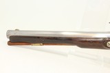 VIRGINIA Marked American FLINTLOCK MILITIA Pistol WAR of 1812 Period Virginia Marked Sidearm - 16 of 16