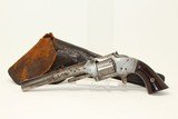 Antique SMITH & WESSON No. 2 “OLD ARMY” Revolver CIVIL WAR Era Revolver with Leather Flap Holster! - 1 of 21