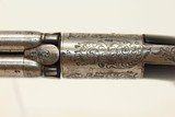 TINY Vest-Pocket ENGRAVED Antique .22 PEPPERBOX Fine Mariette Brevette from 1850s Belgium - 8 of 13