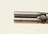 TINY Vest-Pocket ENGRAVED Antique .22 PEPPERBOX Fine Mariette Brevette from 1850s Belgium - 9 of 13