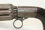 8-SHOT Antique BELGIAN Mariette PEPPERBOX Revolver Fantastic Ring Trigger Underhammer Revolver! - 4 of 17