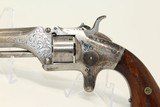 Rare PATENT INFRINGEMENT .22 Revolver by MANHATTAN Engraved & Very Similar to Smith & Wesson No. 1! - 3 of 16