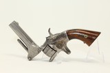 Rare PATENT INFRINGEMENT .22 Revolver by MANHATTAN Engraved & Very Similar to Smith & Wesson No. 1! - 12 of 16