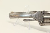 Rare PATENT INFRINGEMENT .22 Revolver by MANHATTAN Engraved & Very Similar to Smith & Wesson No. 1! - 4 of 16
