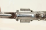 Rare PATENT INFRINGEMENT .22 Revolver by MANHATTAN Engraved & Very Similar to Smith & Wesson No. 1! - 9 of 16