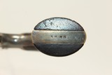 RARE Cup-Fire Antique CONNECTICUT .28 Revolver Unique Smith & Wesson Patent Workaround; 1 of 2700! - 10 of 16