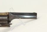 RARE Cup-Fire Antique CONNECTICUT .28 Revolver Unique Smith & Wesson Patent Workaround; 1 of 2700! - 16 of 16