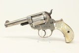 PEARL GRIPPED Antique Colt LIGHTNING .38 Revolver 1881 ETCHED PANEL “SHERIFF’S MODEL”! - 1 of 18