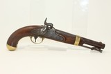 U.S. M1842 DRAGOON’S Pistol Dated 1848 by ASTON Made During the Mexican-American War in 1848 - 2 of 18
