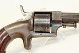 CIVIL WAR Era Antique BACON Mfg. Pocket Revolver Nice Spur Trigger by Thomas Bacon of Norwich, Connecticut - 15 of 16