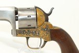 CIVIL WAR Engraved MOORE’S PATENT Belt Revolver
Scarce & Very Collectible Civil War Revolver - 3 of 17