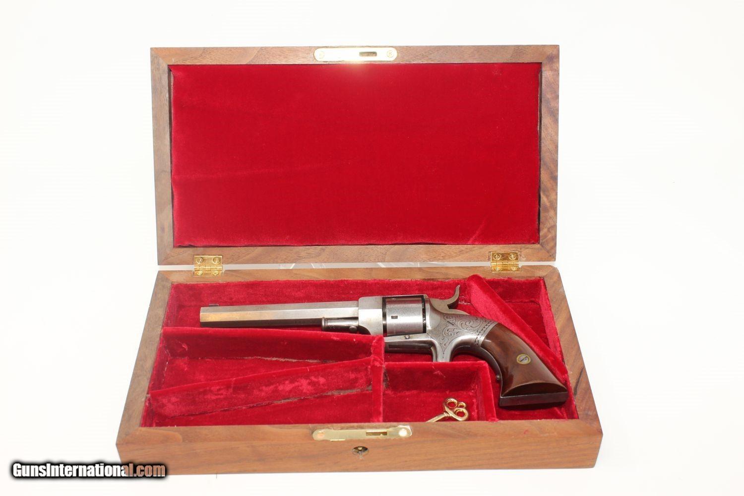 CIVIL WAR-Era Antique BACON Mfg. Pocket Revolver Engraved Thomas Bacon ...