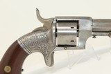 CIVIL WAR-Era Antique BACON Mfg. Pocket Revolver Engraved Thomas Bacon of Norwich, Connecticut - 13 of 14