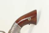 CIVIL WAR-Era Antique BACON Mfg. Pocket Revolver Engraved Thomas Bacon of Norwich, Connecticut - 4 of 14