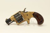 SCARCE Antique COLT Cloverleaf .41 Cal RF Revolver SECOND YEAR “Jim Fisk” Model Made in 1872 - 1 of 12