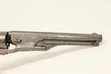 Engraved CIVIL WAR Antique COLT 1861 NAVY RevolverBeautifully ENGRAVED Civil War Made in 1864 - 18 of 19