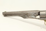 Engraved CIVIL WAR Antique COLT 1861 NAVY RevolverBeautifully ENGRAVED Civil War Made in 1864 - 2 of 19