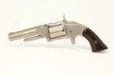 1865 Antique SMITH & WESSON No. 1 1/2 .32 REVOLVERFIRST ISSUE Nickel Finished - 1 of 18