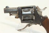 BELGIAN Folding Trigger POCKET .32 Cal. Revolver Early 20th Century C&R Concealed Carry Gun - 3 of 15